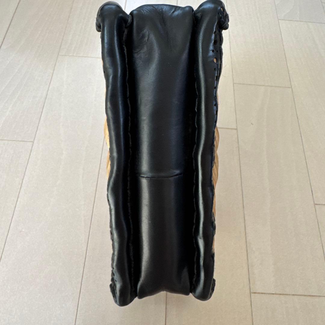 エバゴス ebagos マーガレットデイジーハトテモニテイル カゴバッグ