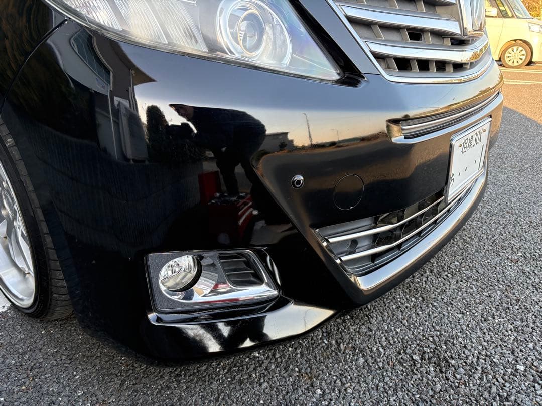 20アルファード gグレードバンパー ブラック