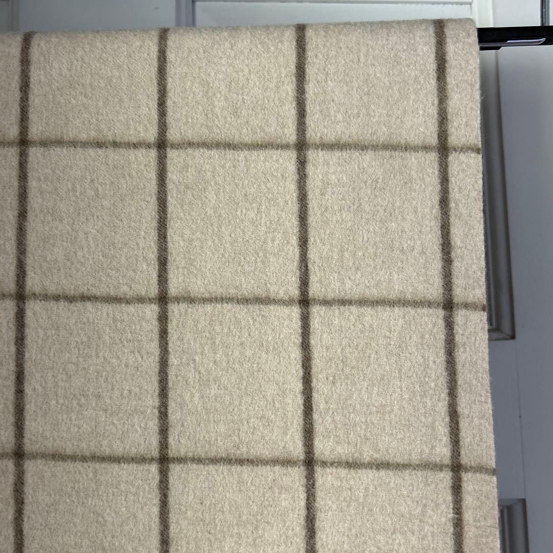 ブルックスブラザーズ　イタリア製　Colombo生地　カシミヤマフラー　訳あり