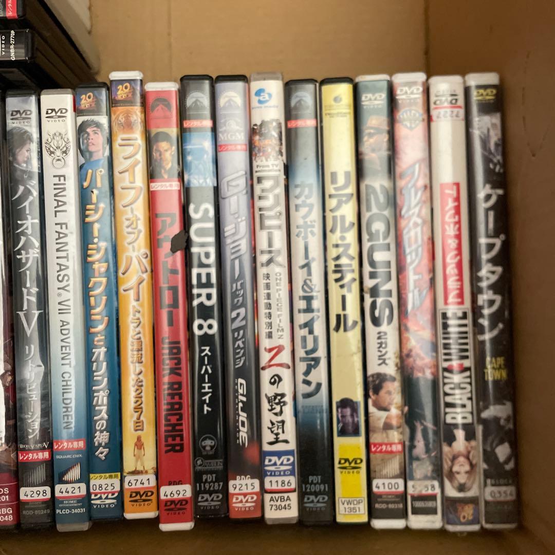レンタル落ちDVD まとめ売り