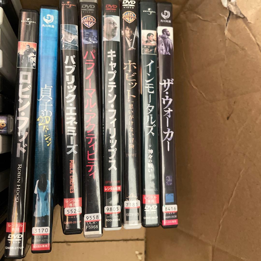 レンタル落ちDVD まとめ売り