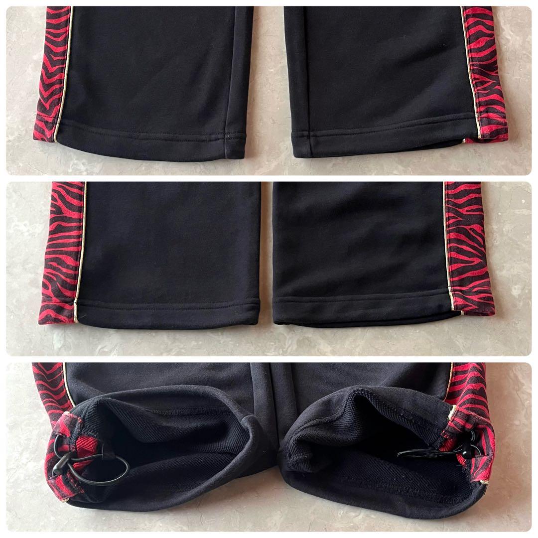 チャンピオン 魔裟斗 スウェット上下セット タイガー 柄 黒×赤×金 ジャージ