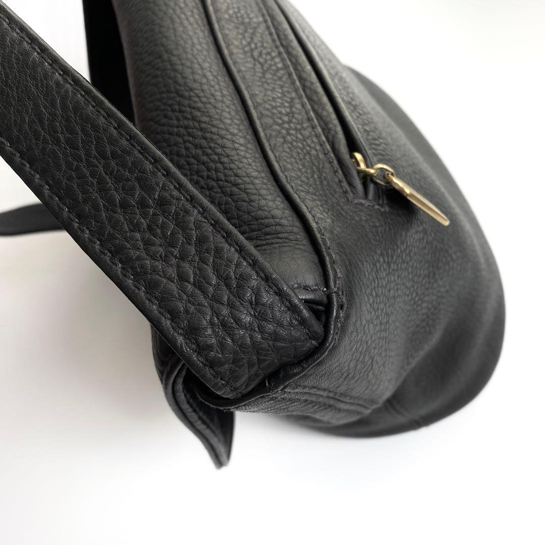 美品COACH オールドコーチ ショルダーバッグ クロスボディ シボ革 4935