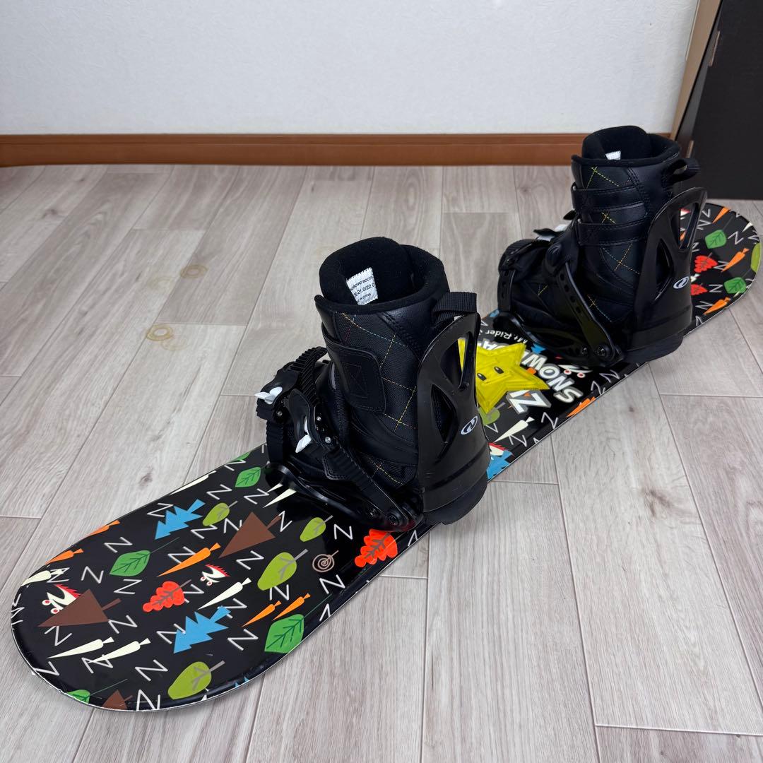 ZUMA スノーボード 110cm 3点セット