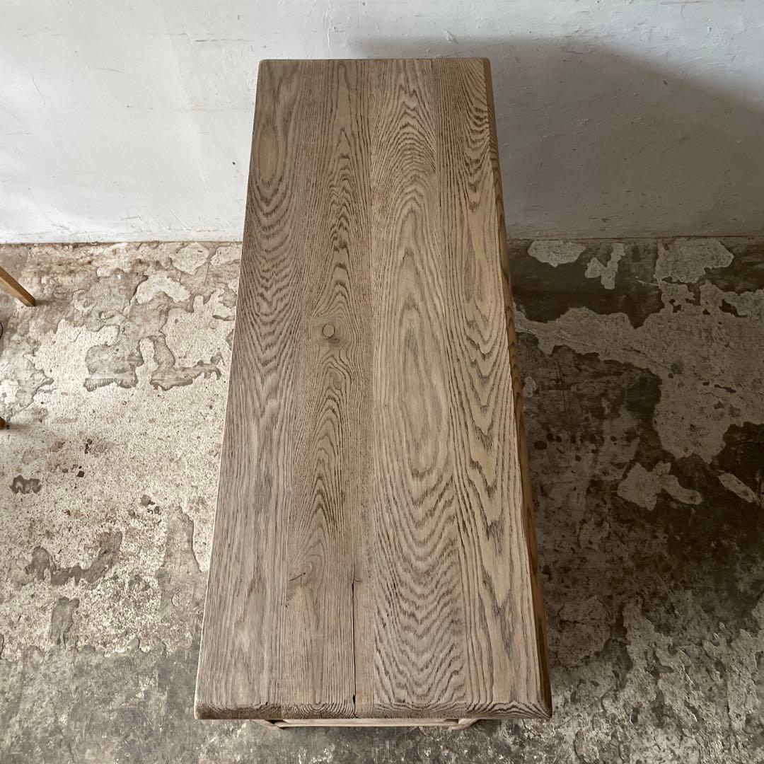 ビンテージ コンソールキャビネット 剥離