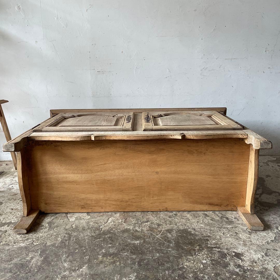 ビンテージ コンソールキャビネット 剥離