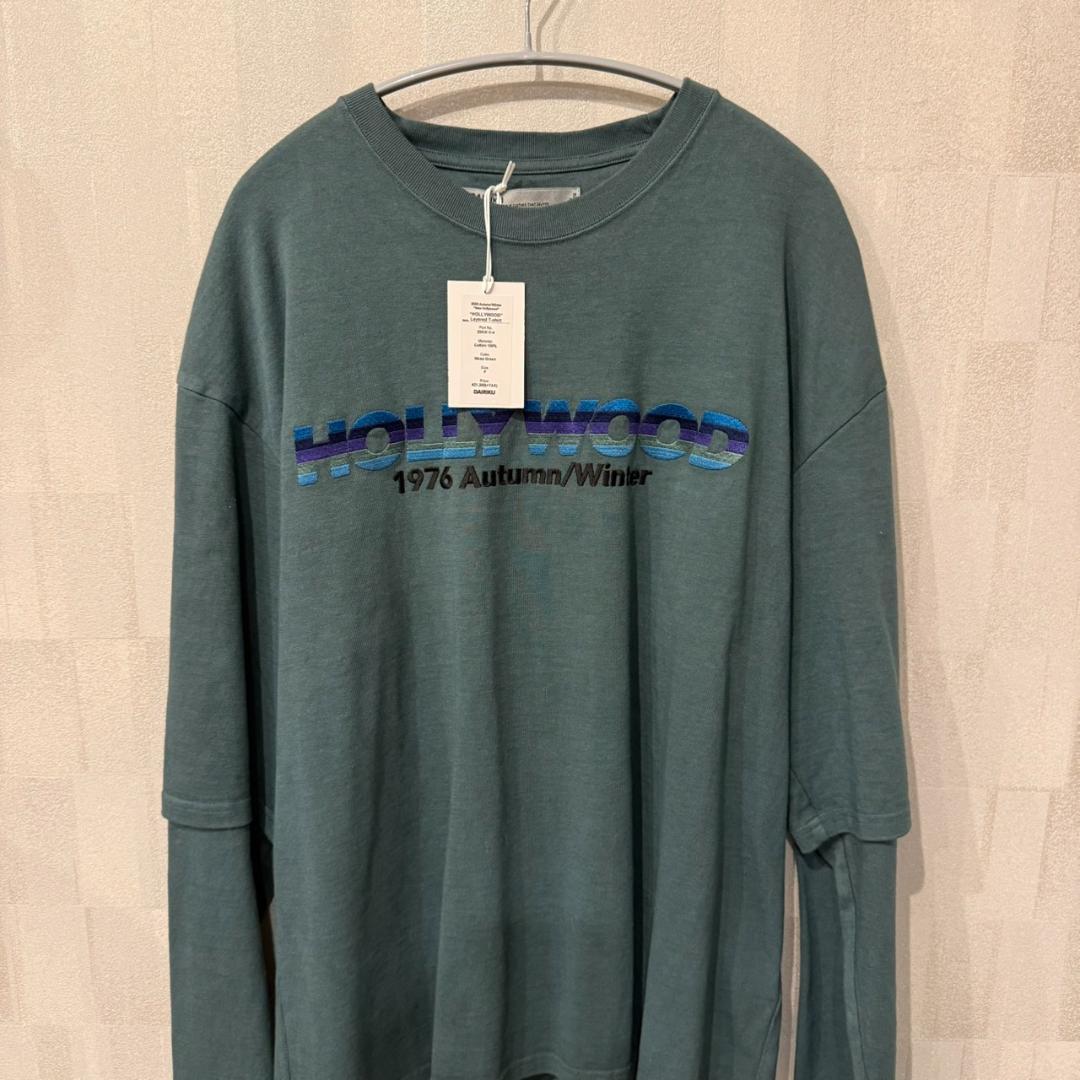 dairiku 20aw Hollywood レイヤードロンT 極美品