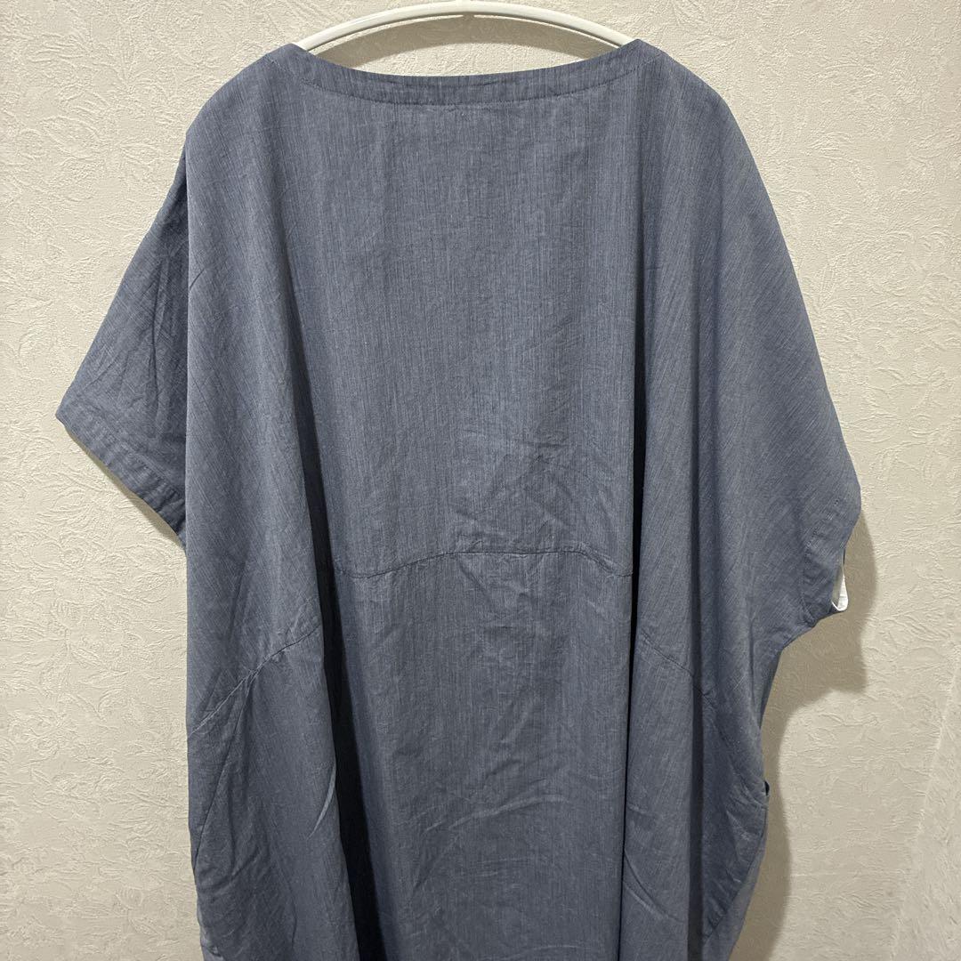 センソユニコ 芽風 m-mefu ロングワンピース アシンメトリー コクーン