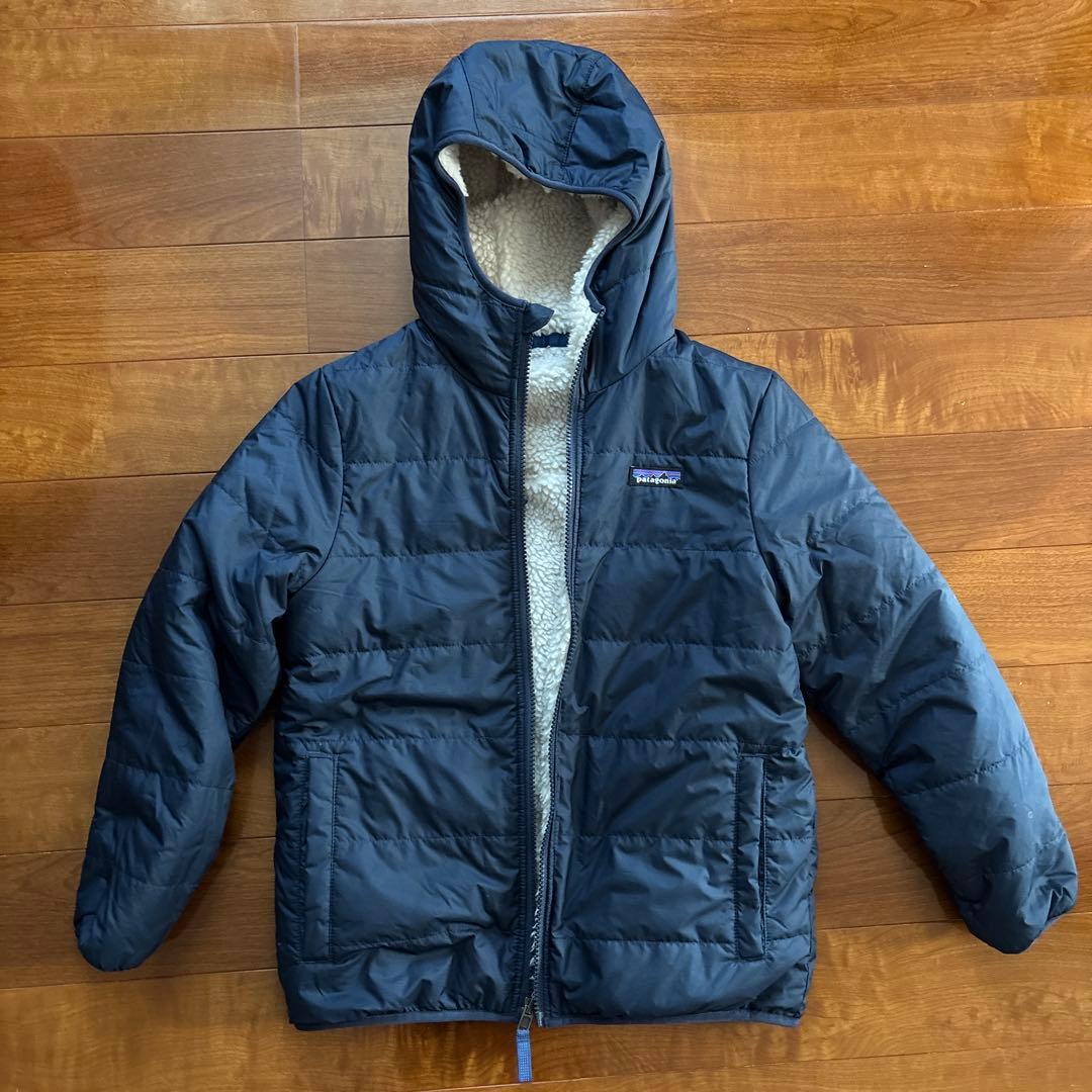 【Patagonia】キッズ・リバーシブル・レディ・フレディ・フーディ　サイズM