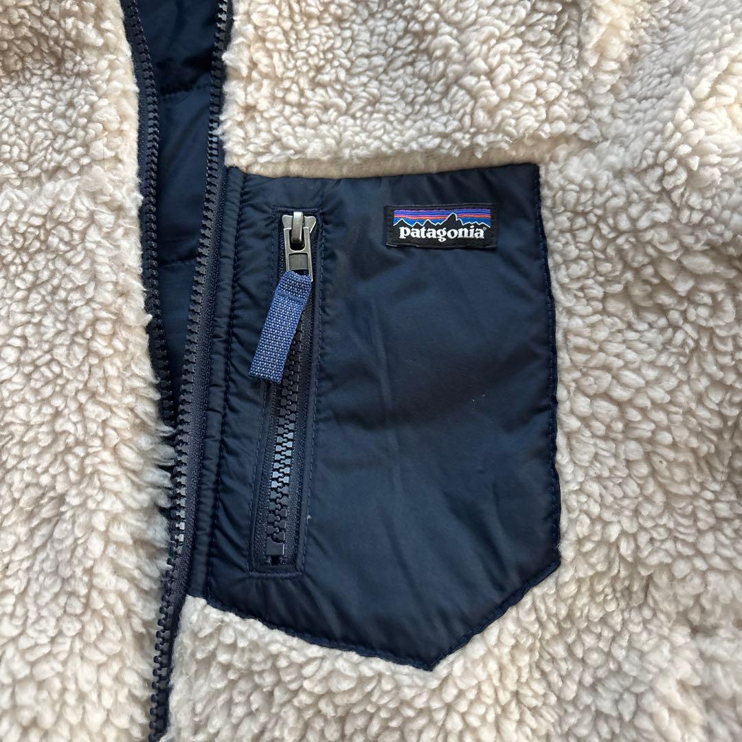 【Patagonia】キッズ・リバーシブル・レディ・フレディ・フーディ　サイズM