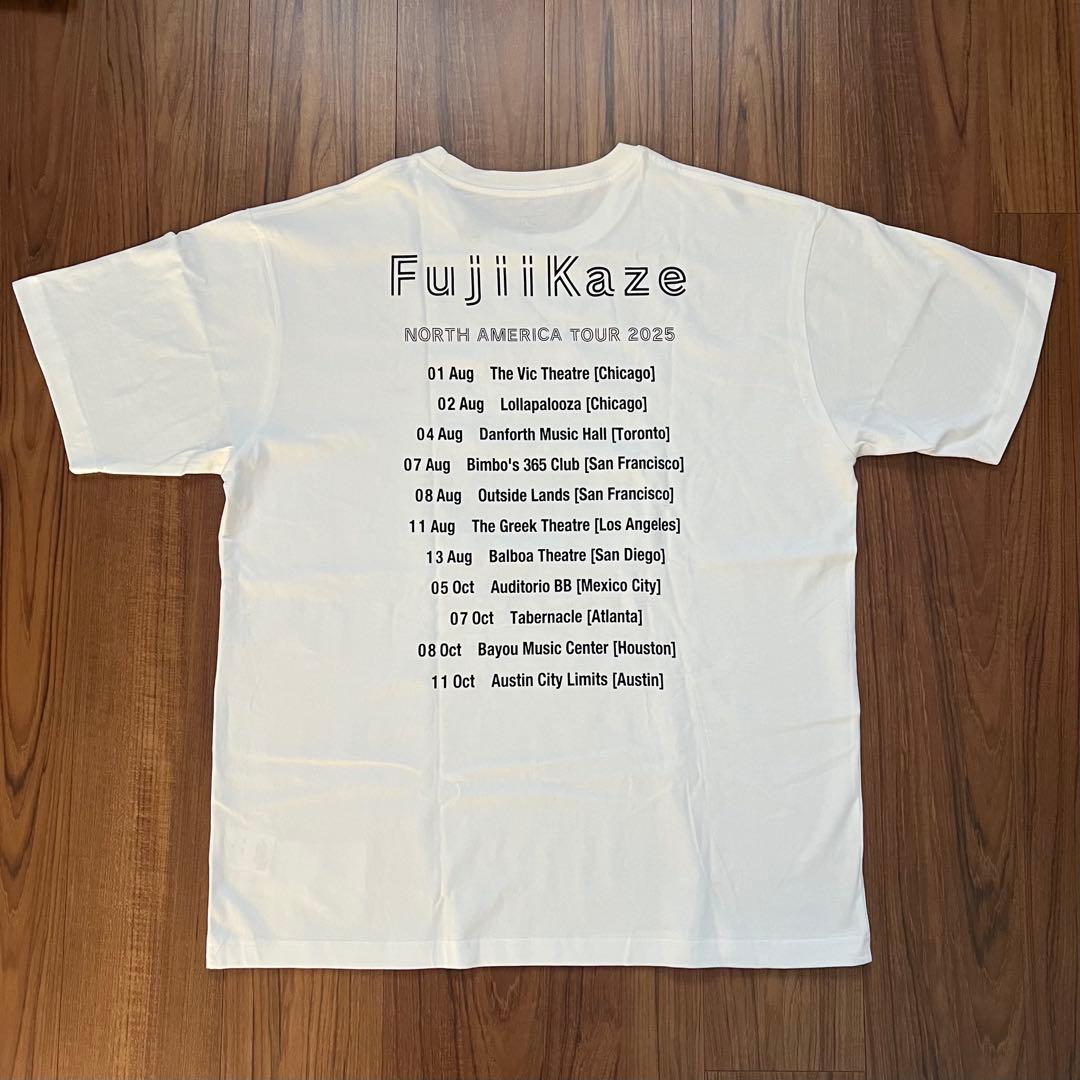 mm様　未使用 藤井風 NA TOUR ドリンクT XL 白と黒　2着