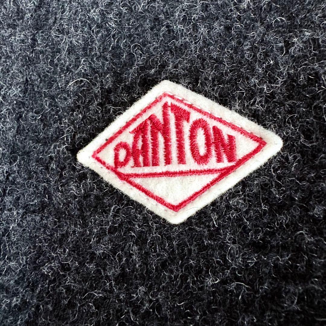 ジャケット・アウター DANTON WOOL PILE ROUND COLLAR JACKET 40