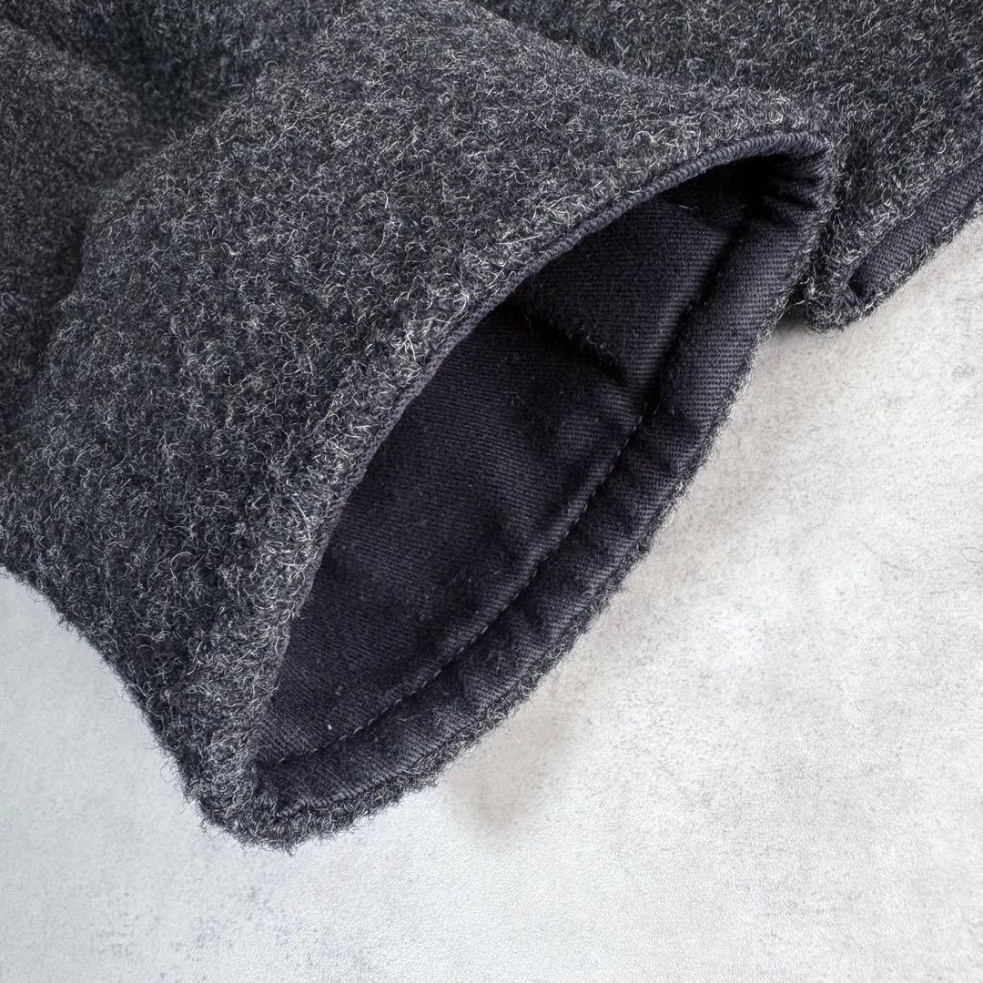 ジャケット・アウター DANTON WOOL PILE ROUND COLLAR JACKET 40