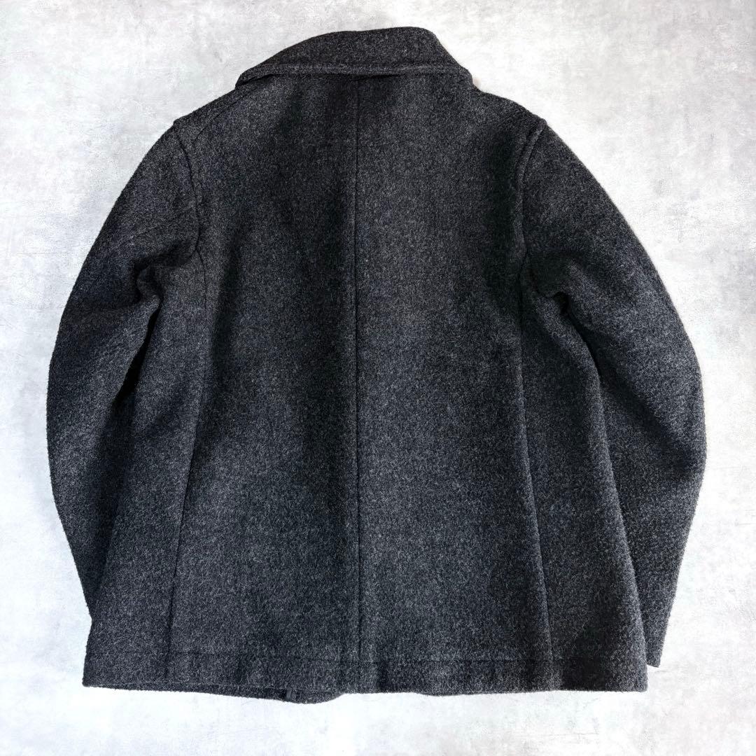 ジャケット・アウター DANTON WOOL PILE ROUND COLLAR JACKET 40