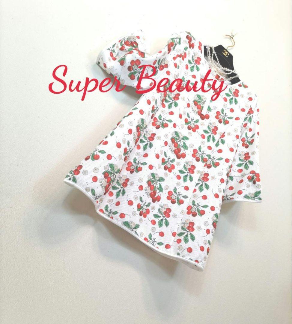 ✨ミモザ44✨Super Beauty２着チェリーチュニ＆ビジューカーデ✨