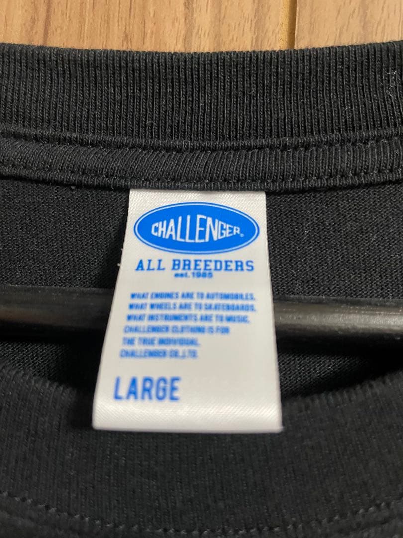 【専用！！】CHALLENGER チャレンジャー ロンT Lサイズ ブラック