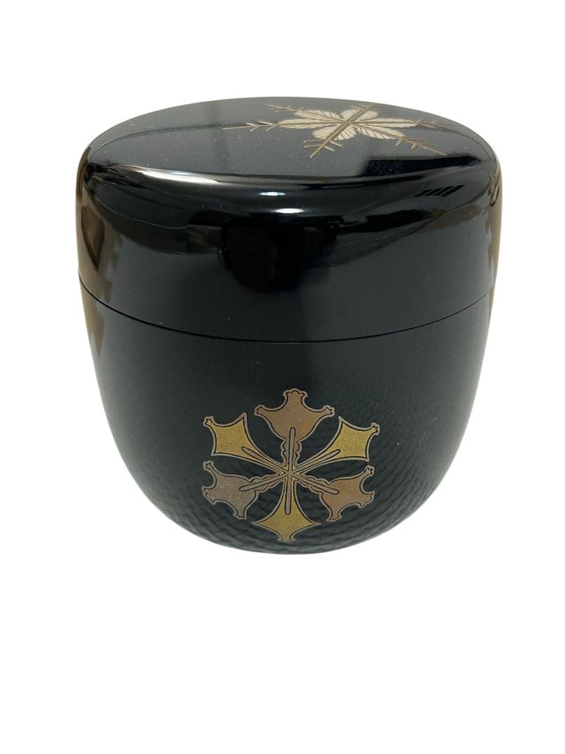 t*n様 茶道具 蒔絵師 越田尾山 雪花 中棗