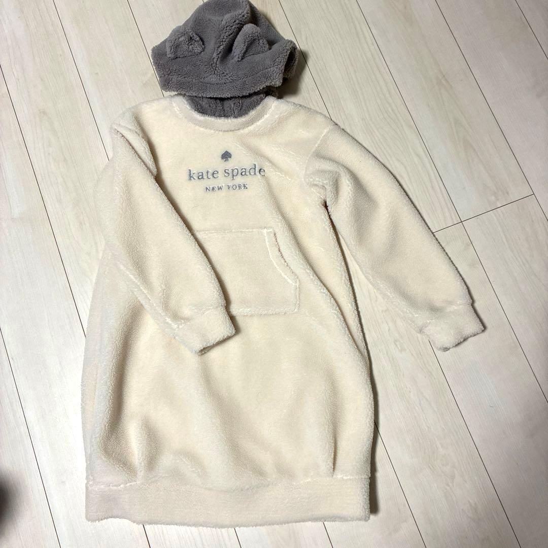 kate spade フリースワンピース