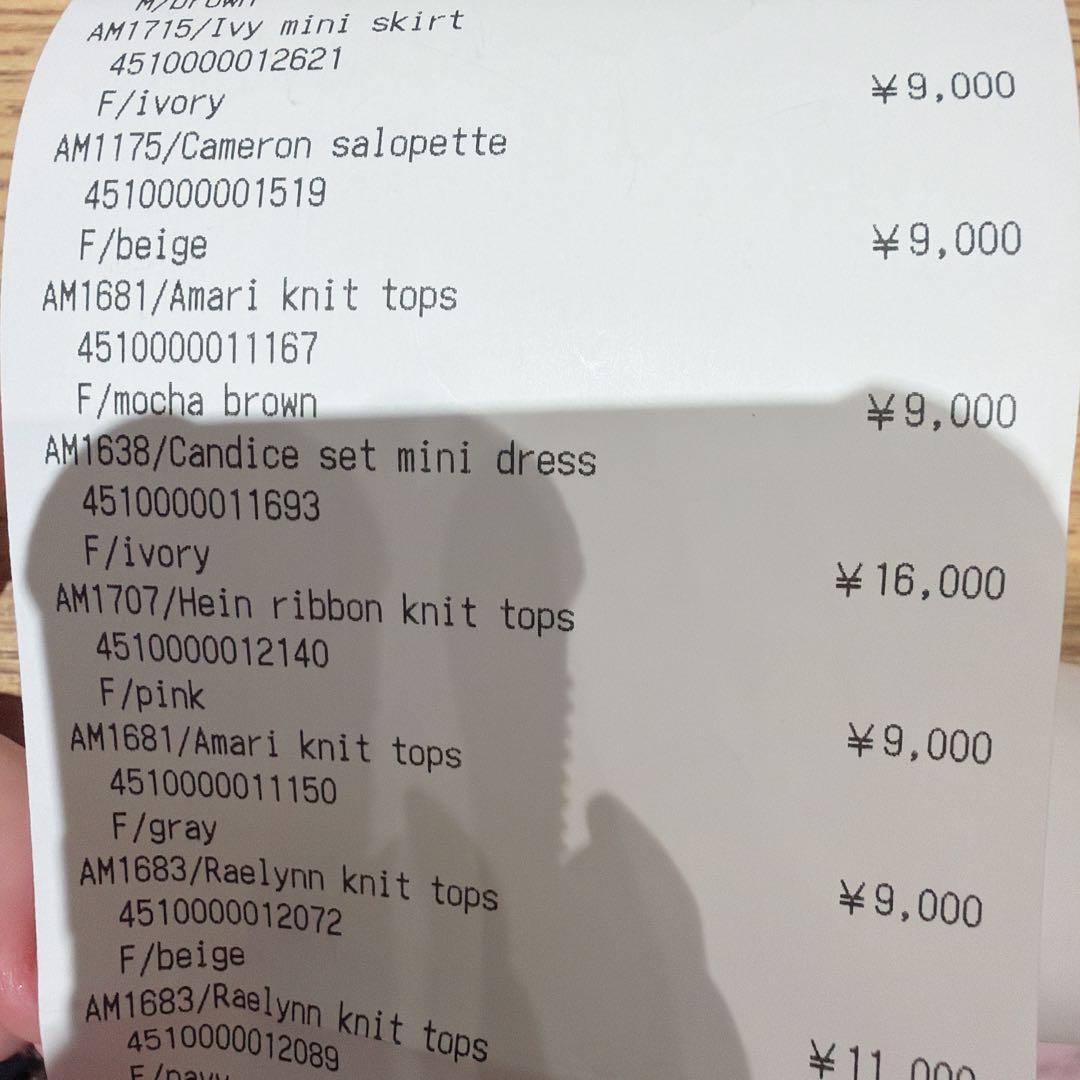 ワンピース andmary Candice set mini dress ivory