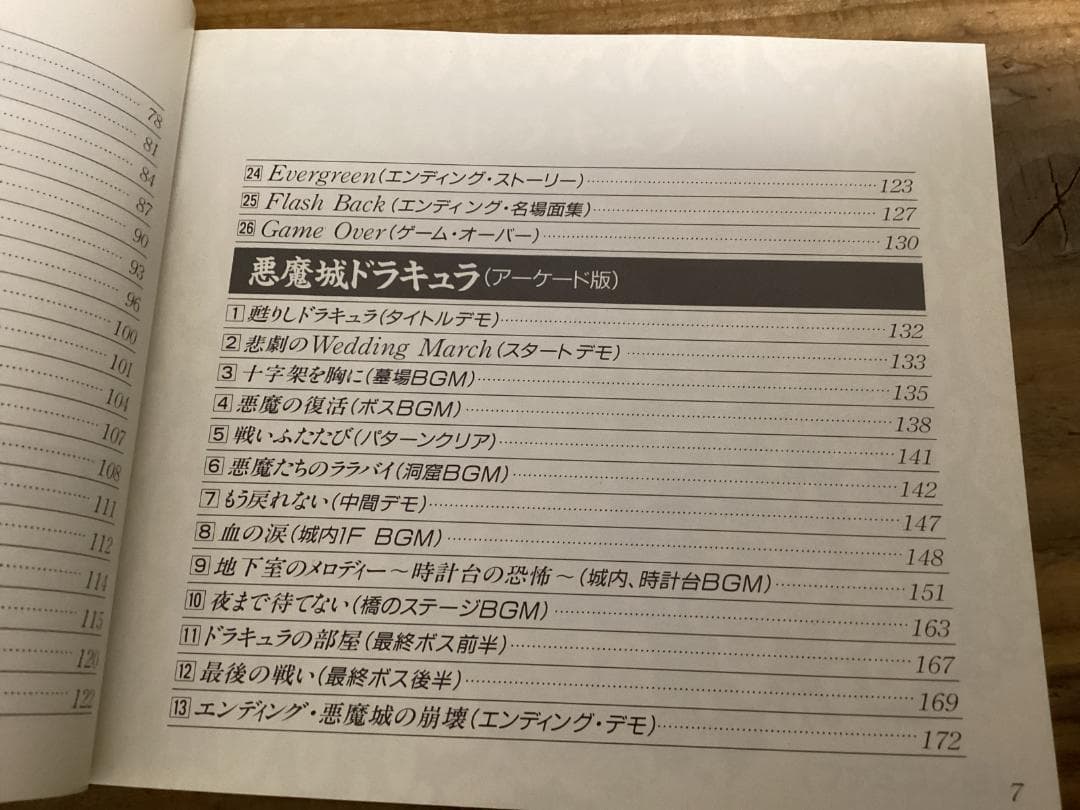 ★悪魔城ドラキュラ/シリーズ全曲楽譜集/ファミコン/アーケード/ゲームボーイ