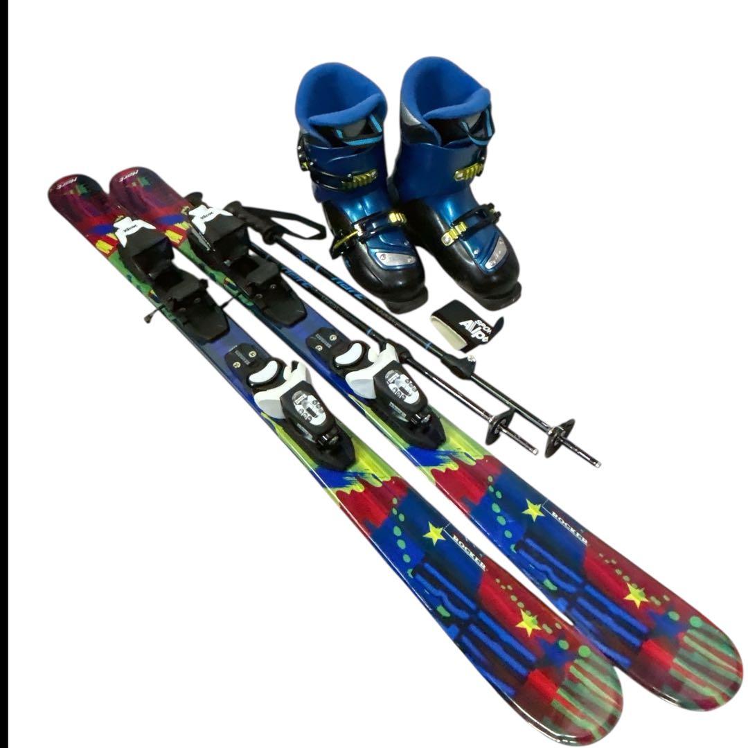 Hart 子供用スキー　即乗りセット