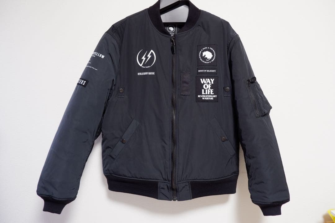 片*邦様 RATS ブラック MA-1 新品未使用　XL