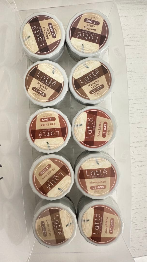 INITYLatte ネイルカラー 10個セット