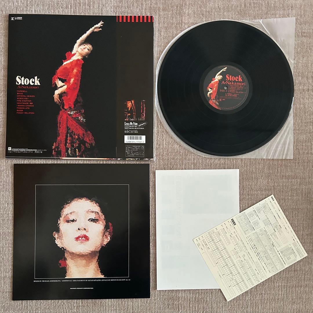 中森明菜　オリジナル盤　レコード4枚