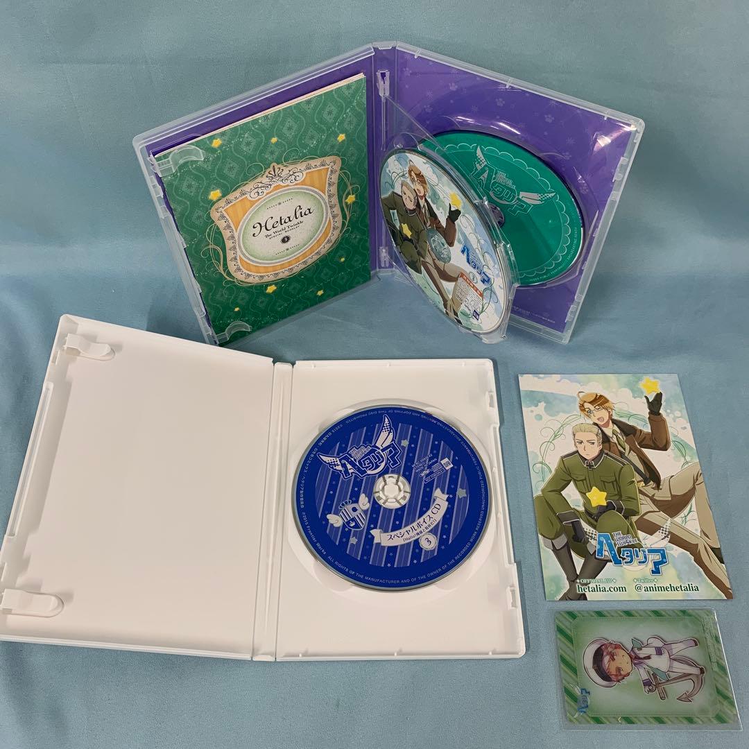 ヘタリア The World Twinkle アニメイト限定版 全3巻セット