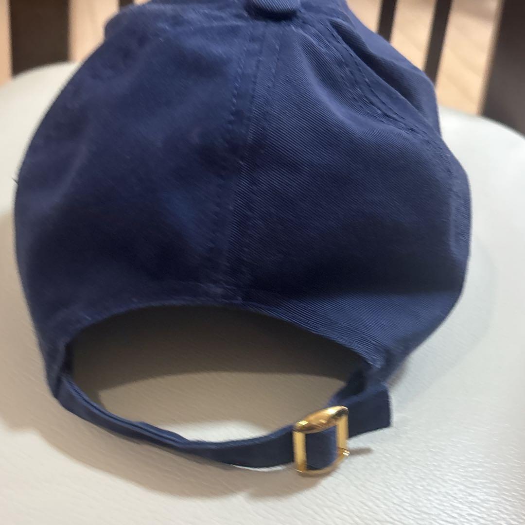 セリーヌ　CELINE Cロゴキャップ ネイビー