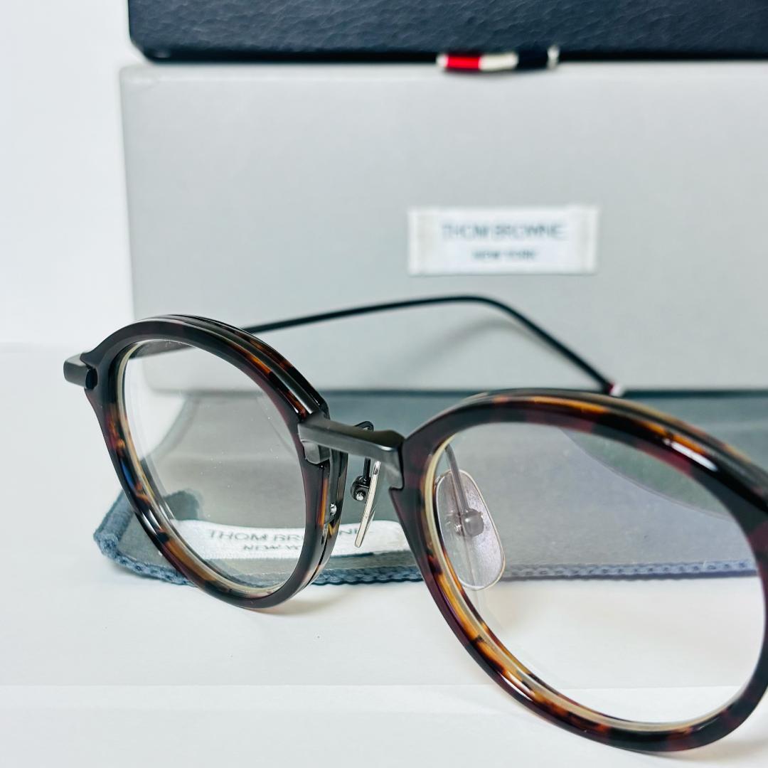 ◆THOM BROWNE◆TB-011◆TORTOISE◆美品◆