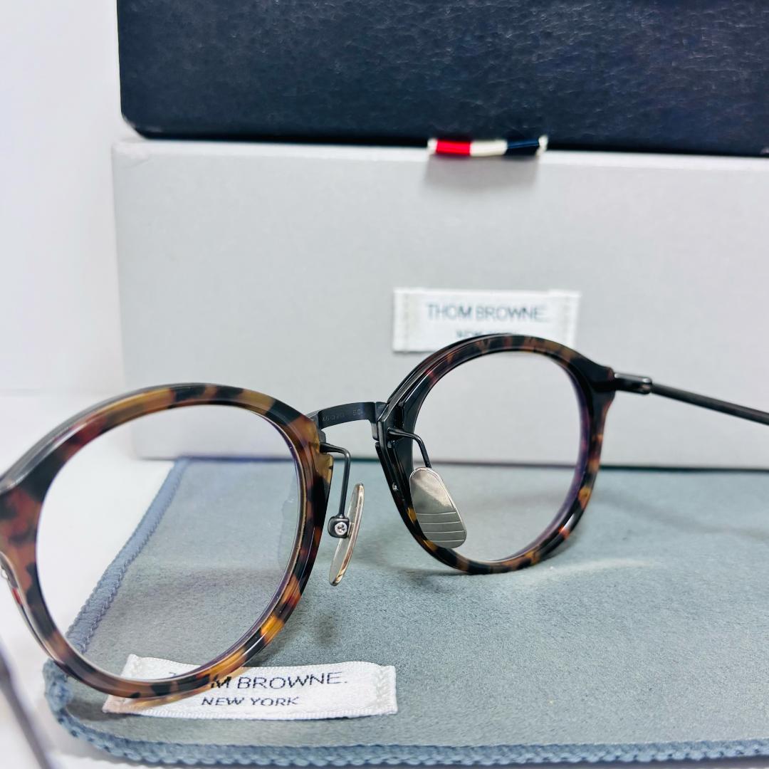 ◆THOM BROWNE◆TB-011◆TORTOISE◆美品◆