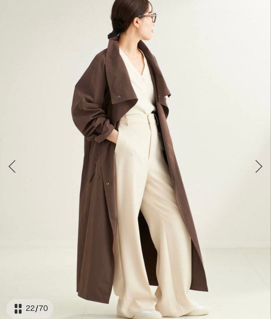 R’IAM LOOSE トレンチコート■plage