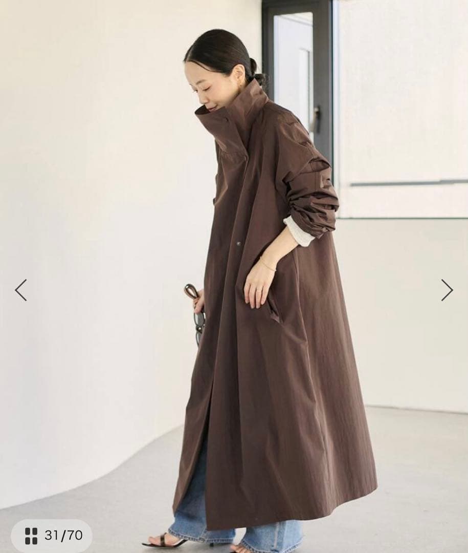 R’IAM LOOSE トレンチコート■plage