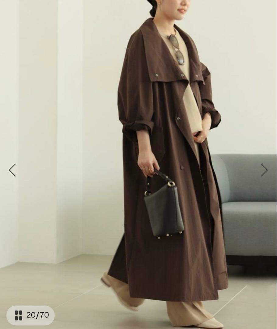 R’IAM LOOSE トレンチコート■plage