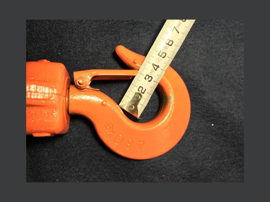 チェーンブロック 【キトーセレクトED形 ED 48ST】 480kg 下フック