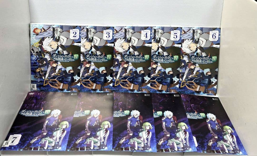 ダンジョンに出会いを求めるのは間違っているだろうかⅣ DVD 全12巻　4期