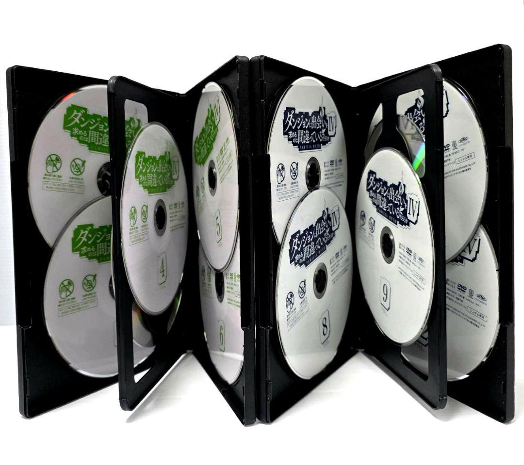 ダンジョンに出会いを求めるのは間違っているだろうかⅣ DVD 全12巻　4期