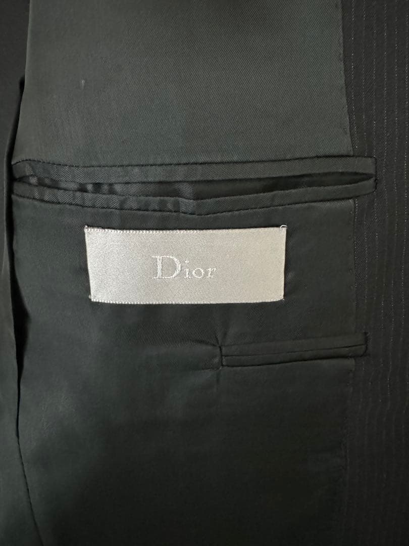 ポ*ダ様 エディ期ディオールオム ストライプスーツ 44