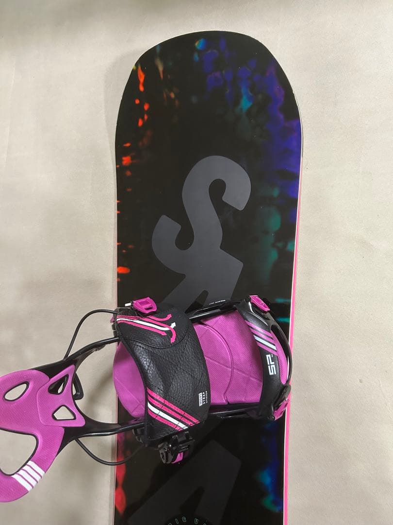 スノーボード3点セットSAVANDER 138 × SPビンディング　ケース付き