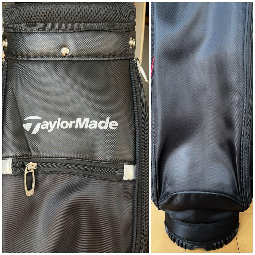 良品テーラーメイド CB KY833トゥルーライト キャディバッグ　9型軽量　黒