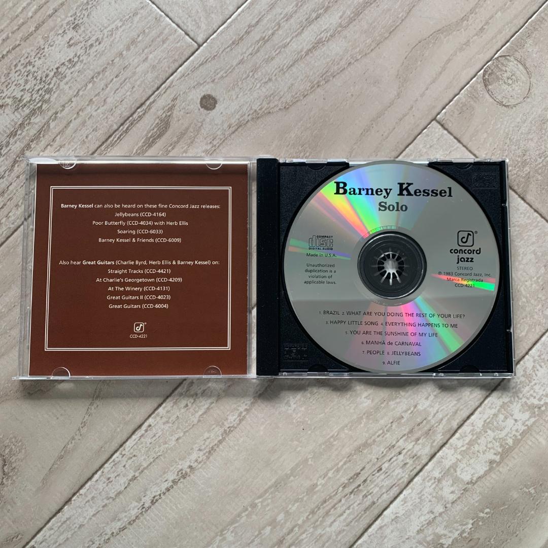 Solo/バーニー・ケッセル：美品CD