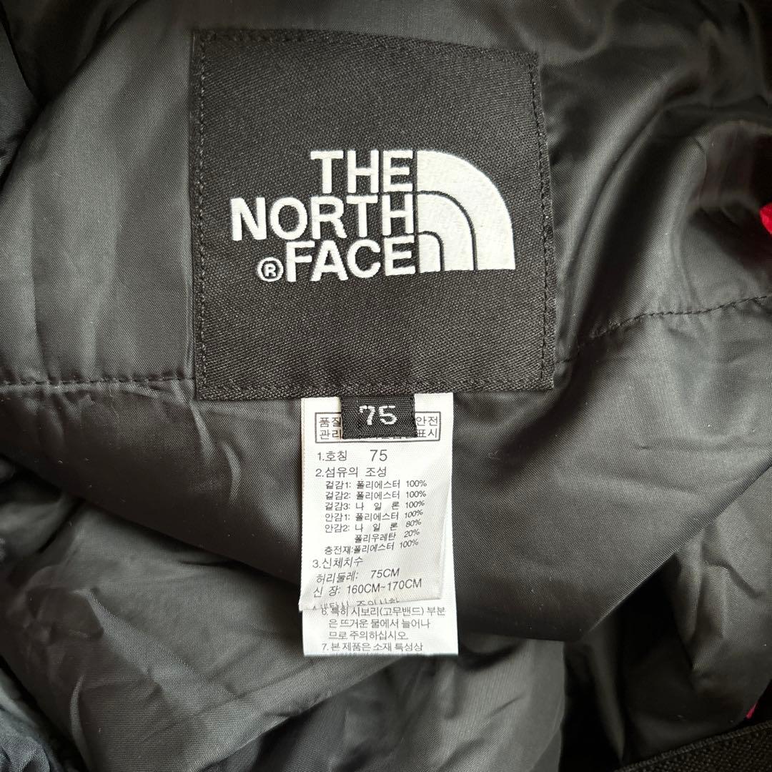 THE NORTH FACE スキーウェア グレー/レッド 90 (S)