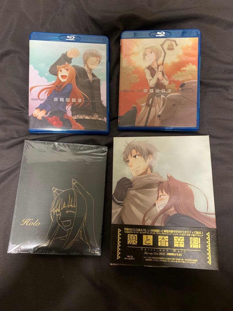 狼と香辛料 旧アニメBlu-ray Disc BOX 1,2セット
