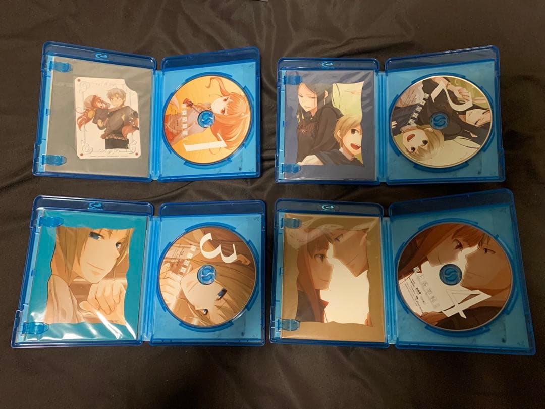 狼と香辛料 旧アニメBlu-ray Disc BOX 1,2セット