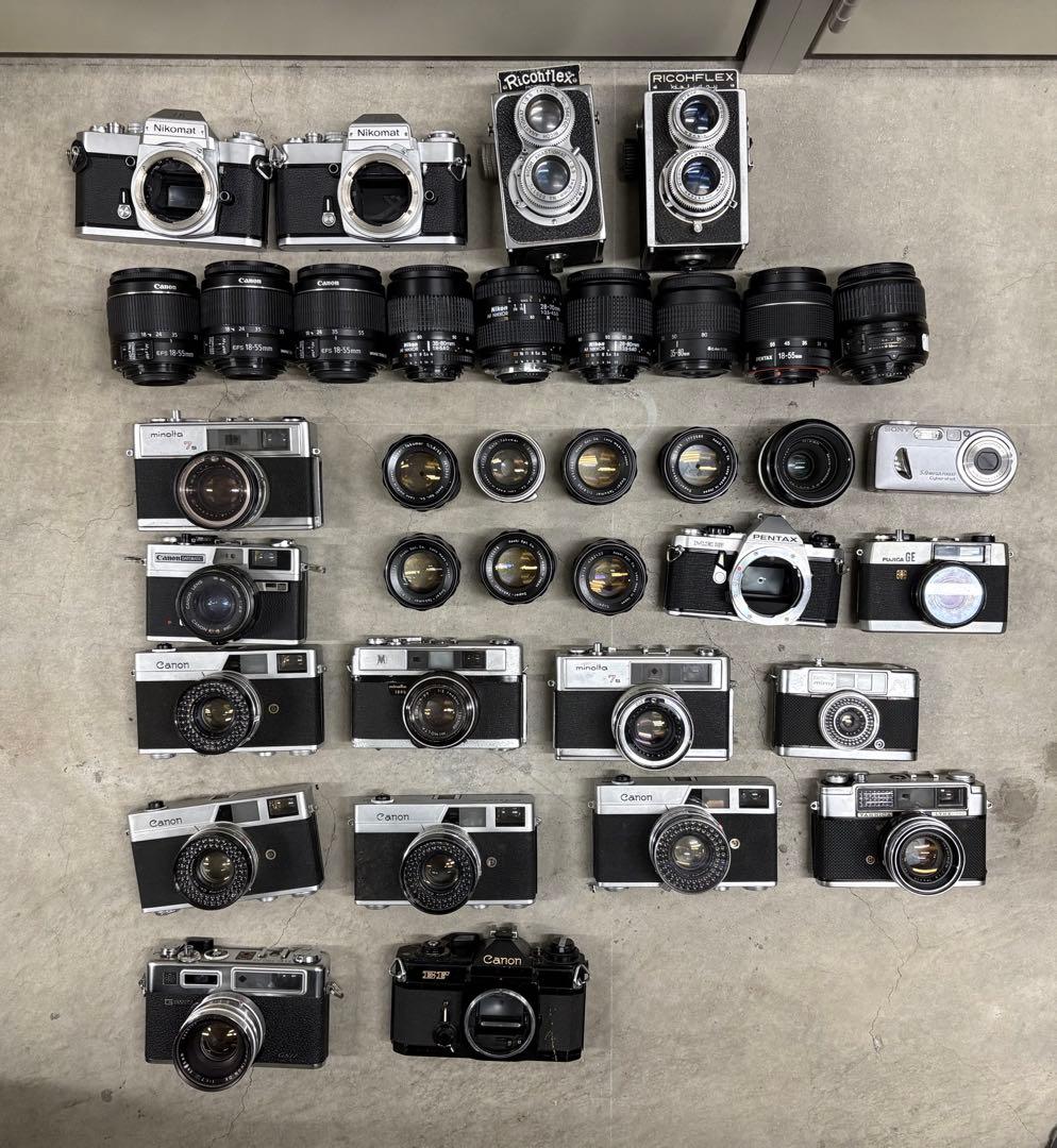 二眼レフ　instax AF NIKKOR EFカメラ　レンズまとめ②