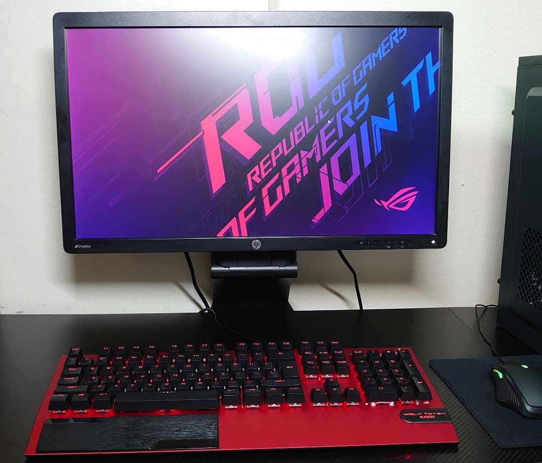 ゲーミングPCフルセット ryzen5 gtx1060同等 SSD240+1TB