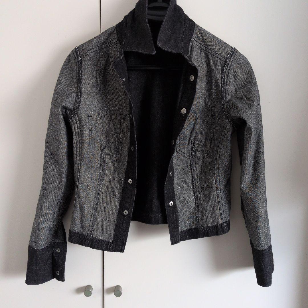 も*ぐ様 ブラックデニムジャケット