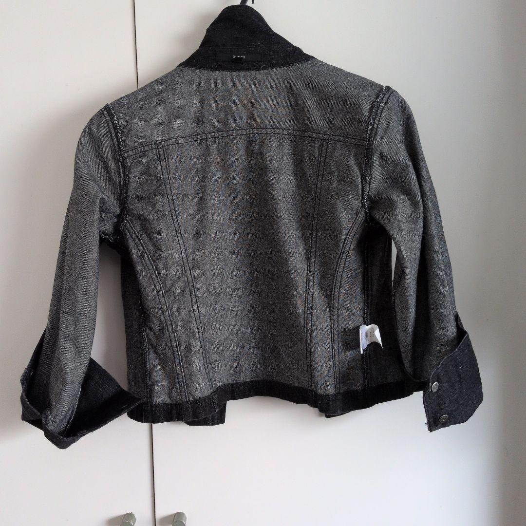 も*ぐ様 ブラックデニムジャケット