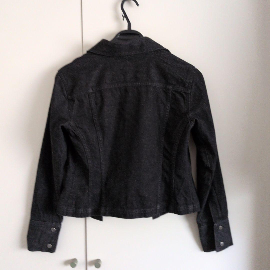 も*ぐ様 ブラックデニムジャケット